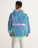 Load image into Gallery viewer, Ocean Blu x MOXYBLAQ Men's Windbreaker

