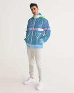 Load image into Gallery viewer, Ocean Blu x MOXYBLAQ Men's Windbreaker
