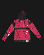 Load image into Gallery viewer, MOXYBLAQ Men's Hoodie. Red Flex
