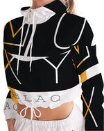 Load image into Gallery viewer, MOXYBLAQ Women's Cropped Windbreaker
