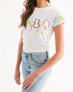 Load image into Gallery viewer, WATERCOLORS x Moxyblaq Women's Tee
