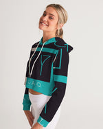 Load image into Gallery viewer, MOXYBLAQ melo Dip Women's Cropped Hoodie
