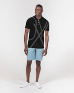 Load image into Gallery viewer, Men's Slim Fit Short Sleeve Polo BLACKOUT
