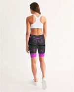Load image into Gallery viewer, MOXYBLAQ  Women's Mid-Rise Bike Shorts
