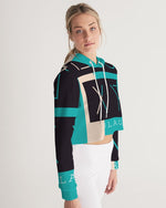 Load image into Gallery viewer, MOXYBLAQ melo Dip Women's Cropped Hoodie
