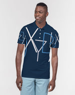 Load image into Gallery viewer, Blues  Men's Slim Fit Short Sleeve Polo
