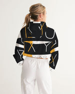 Load image into Gallery viewer, MOXYBLAQ Women's Cropped Windbreaker
