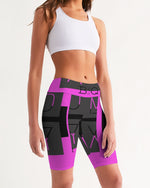 Load image into Gallery viewer, MOXYBLAQ  Women's Mid-Rise Bike Shorts
