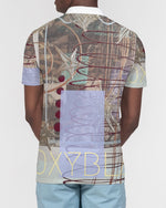 Load image into Gallery viewer, MOXYBLAQ.  Men's Slim Fit Short Sleeve Polo
