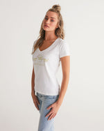 Load image into Gallery viewer, MOXYBLAQ Women's V-Neck Tee
