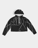 Load image into Gallery viewer, Blackout Women's Cropped Windbreaker
