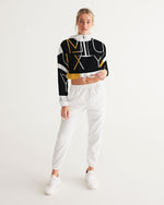 Load image into Gallery viewer, MOXYBLAQ Women's Cropped Windbreaker
