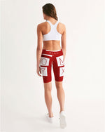 Load image into Gallery viewer, MOXYBLAQ  Women's Mid-Rise Bike Shorts
