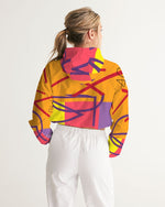 Load image into Gallery viewer, Women's Cropped Windbreaker "Honeyberry
