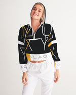 Load image into Gallery viewer, MOXYBLAQ Women's Cropped Windbreaker
