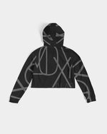 Load image into Gallery viewer, Blackout Women's Cropped Hoodie
