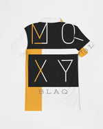 Load image into Gallery viewer, MOXYBLAQ  Men's Slim Fit Short Sleeve Polo
