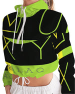 Load image into Gallery viewer, Women's Cropped Windbreaker x MOXYBLAQ rasta
