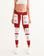 Load image into Gallery viewer, MOXYBLAQ Women's Yoga Pants RED ALERT
