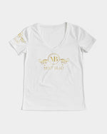 Load image into Gallery viewer, MOXYBLAQ Women's V-Neck Tee
