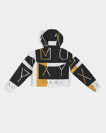 Load image into Gallery viewer, MOXYBLAQ Women's Cropped Windbreaker
