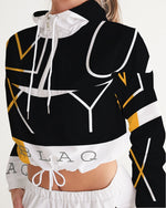 Load image into Gallery viewer, MOXYBLAQ Women's Cropped Windbreaker
