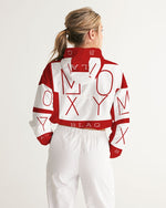 Load image into Gallery viewer, MOXYBLAQ  Women's Cropped Windbreaker
