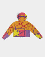 Load image into Gallery viewer, Women's Cropped Windbreaker "Honeyberry
