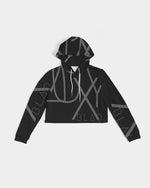 Load image into Gallery viewer, Blackout Women's Cropped Hoodie
