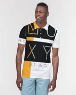 Load image into Gallery viewer, MOXYBLAQ  Men's Slim Fit Short Sleeve Polo
