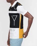 Load image into Gallery viewer, MOXYBLAQ  Men's Slim Fit Short Sleeve Polo
