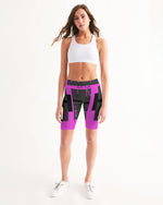 Load image into Gallery viewer, MOXYBLAQ  Women's Mid-Rise Bike Shorts
