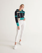 Load image into Gallery viewer, MOXYBLAQ melo Dip Women's Cropped Hoodie
